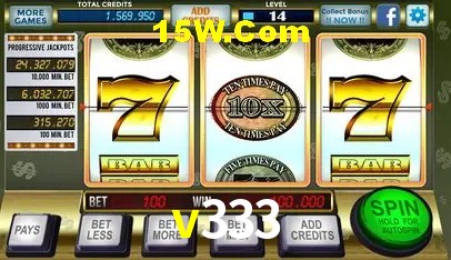 Variedade de jogos na v333